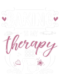 Baking Is My Therapy Meaningful Gift Toddler Sweatshirt