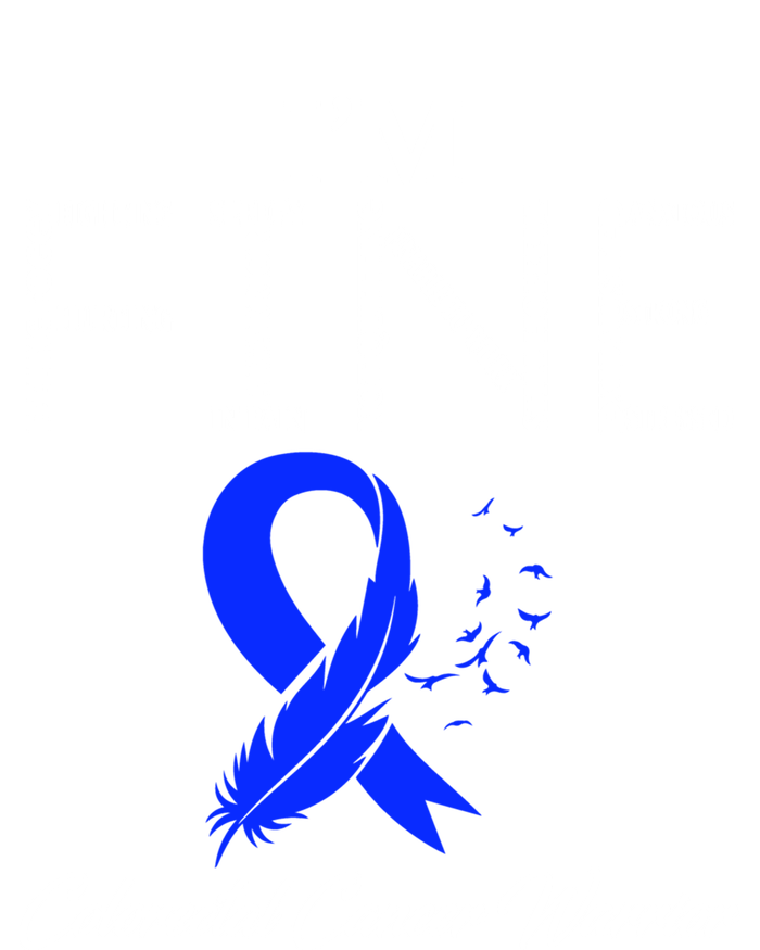 Colorectal Cancer Warrior I'm Fine Gift Women's T-Shirt