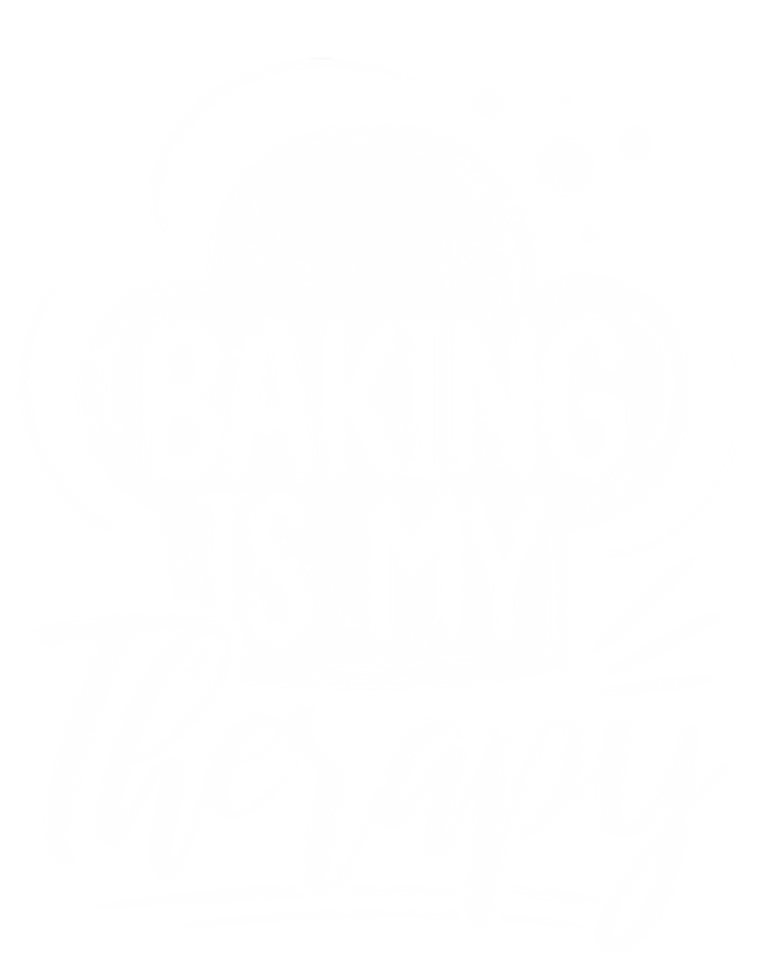 Baking Is My Therapy Baker Cool Gift Sweatshirt Cinch Pack Bag