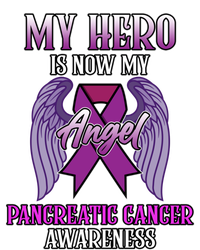 Hero Is Now My Angel Pancreatic Cancer Awareness Month Cute Gift Full-Length Apron With Pockets