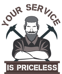 Your Service Is Priceless Tall Fusion ChromaSoft Performance T-Shirt