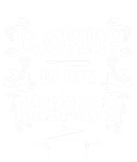 Cooking Is My Therapy Ironic Baking Chef Gift T-Shirt