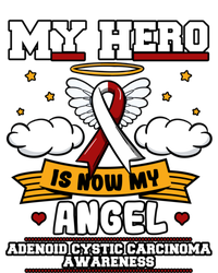 My Hero Is Now My Angel Adenoid Cystic Carcinoma Adenocyst Gift Softstyle Adult Sport Polo