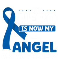 My Hero Is Now My Angel Als Awareness Month Funny Gift Sweatshirt Cinch Pack Bag