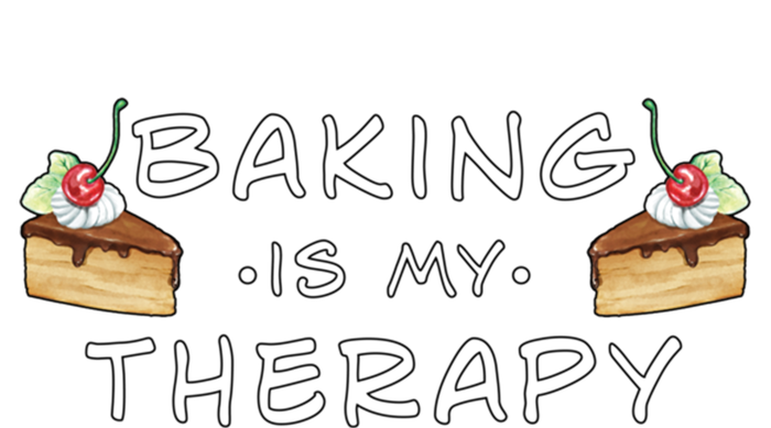 Cute Baking Is My Therapy Great Gift T-Shirt