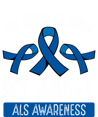 My Hero Is Now My Angel Als Awareness Month Gift Full Zip Hoodie