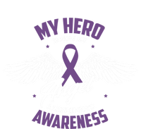 My Hero Is Now My Angel Alzheimer's Awareness Alzheimer Cute Gift Short Acrylic Beanie