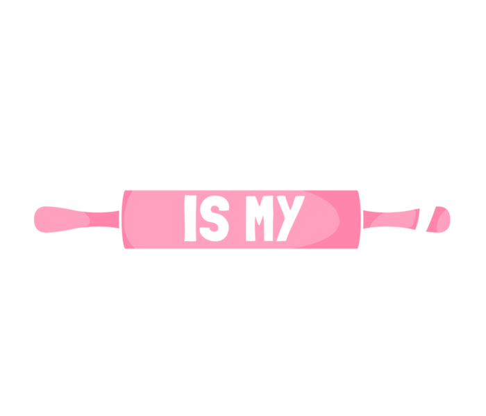 Funny Baker Saying I Baking Is My Therapy Funny Gift Women's T-Shirt