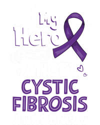 My Hero Is Now My Angel Cystic Fibrosis Awareness Gift Toddler Long Sleeve Shirt