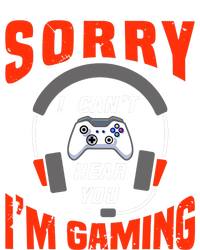 Funny Gamer Headset I Can't Hear You I'm Gaming Tie-Dye Long Sleeve Shirt