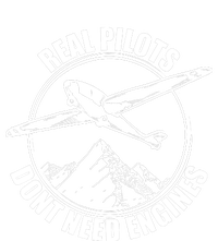 Real Pilots Dont Need Engines Glider Pilot Gift T-Shirt