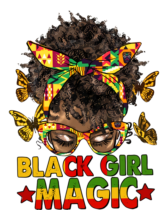 Afro Girl Magic Powerful Afro Afrocentric American Black History Month 25L Jumbo Tote