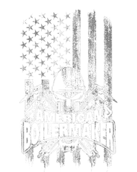 Boilermaker American Flag Skull And Tools Grommeted Golf Towel