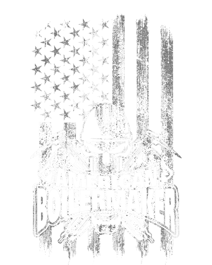 Boilermaker American Flag Skull And Tools Grommeted Golf Towel