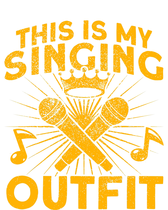 This Is My Singing Outfit Karaoke Singer Poster