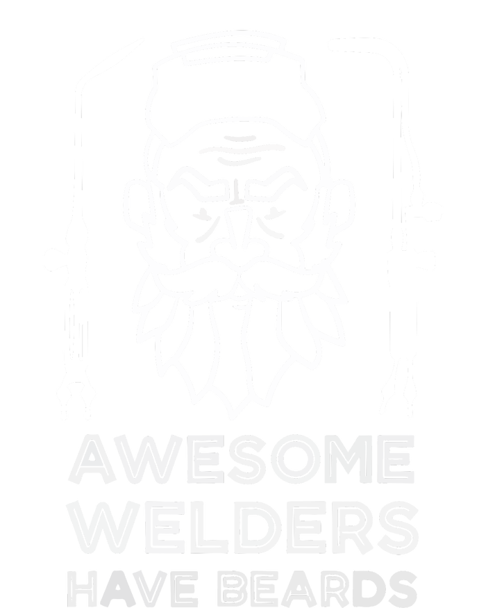 Awesome Welders Have Beards Funny Proud Welde Flat Bill Trucker Hat