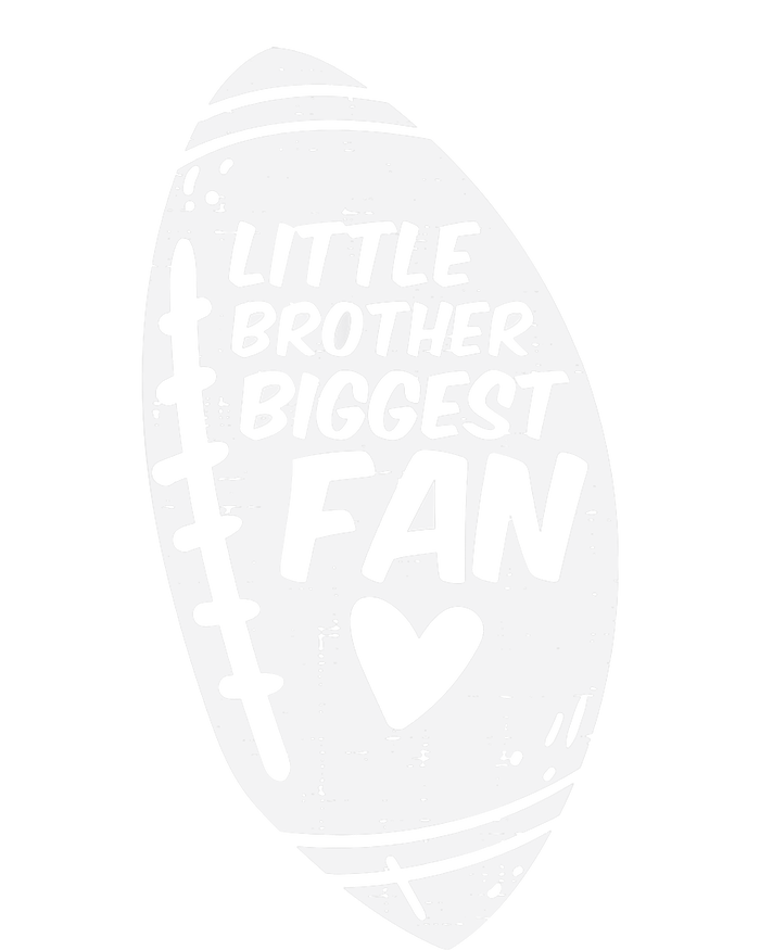 American Football Little Brother Biggest Fan Family Women's Perfect Tri Tunic Long Sleeve Shirt