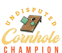 Tournament Win Cornhole Champion Corn Hole Champ Toss Game Ladies Long Sleeve Shirt