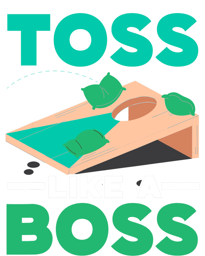 Toss Like A Boss Cornhole Player Bean Bag Sack Toss USA-Made Doggie Bandana