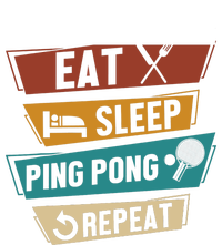 Table Tennis Lover Eat Sleep Ping Pong Repeat T-Shirt