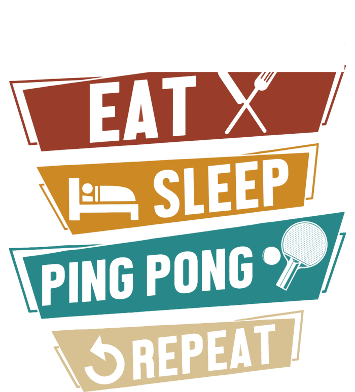 Table Tennis Lover Eat Sleep Ping Pong Repeat T-Shirt