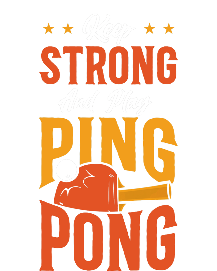 Ping Pong Table Tennis Retro Vintage Paddle Keep Strong And Premium Kids T-Shirt