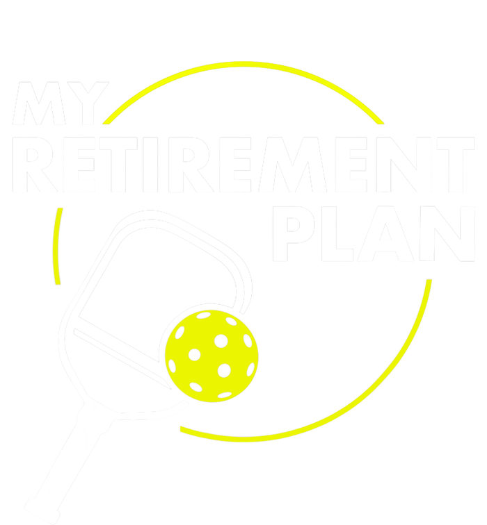 My Retirement Plan Funny Pickleball Slogan Gift Tie Dye Hoodie