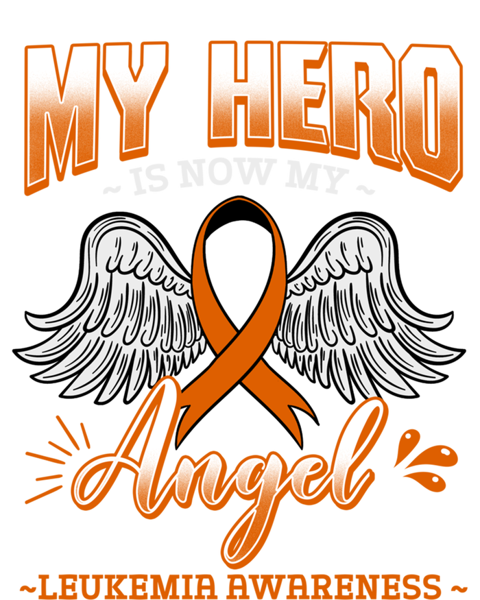 My Hero Is Now My Angel Leukemia Bone Marrow Hematologists Gift Toddler T-Shirt