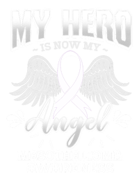 My Hero Is Now My Angel Mesothelioma Warrior Mesothelium Gift T-Shirt