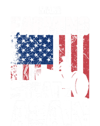 American Flag Make Farming Great Again Farm Gift For Farmers Cute Gift Softstyle Adult Sport Polo