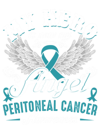 My Hero Is Now My Angel Peritoneal Cancer Awareness Cute Gift T-Shirt