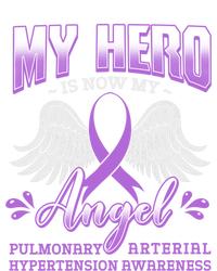 My Hero Is Now My Angel Pulmonary Hypertension Awareness Gift Women's Long Sleeve Flannel Pajama Set 