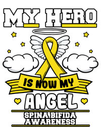 My Hero Is Now My Angel Spina Bifida Awareness Warrior Gift Women's Racerback Tank