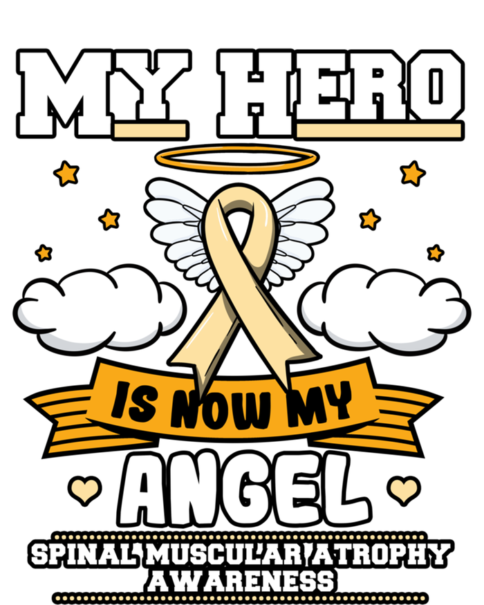 My Hero Is Now My Angel Spinal Muscular Atrophy Awareness Cool Gift Hoodie