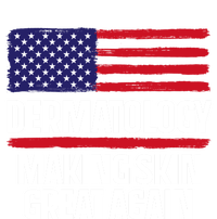 Dermatology Make Skin Great Again Usa American Flag Skincare Gift Sustainable Beanie