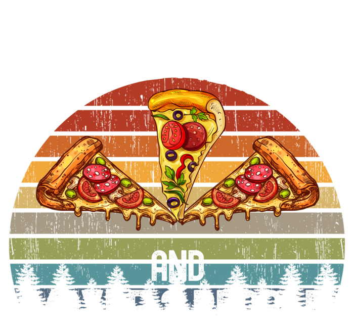 Funny Pizza Lover I Like Pizza And Maybe 3 People Gift Ladies Essential Tank