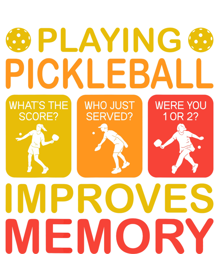 Playing Pickleball Improves Memory Dink Player Coaster