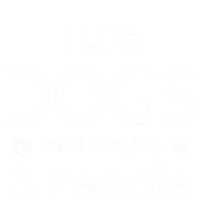 I Like Dogs And Maybe 3 People Dog Lover Cool Gift 16 in Basic Backpack