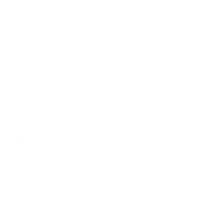 I Like Dogs And Maybe 3 People Dog Lover Cool Gift 16 in Basic Backpack