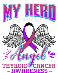 My Hero Is Now My Angel Thyroid Cancer Carcinoma Gift Idea Gift Zip Tote Bag