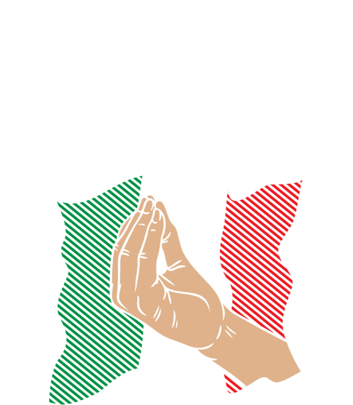 I Like Pizza And Maybe 3 People Funny Italian Humor Italy Gift USA-Made Snowflake Beanie