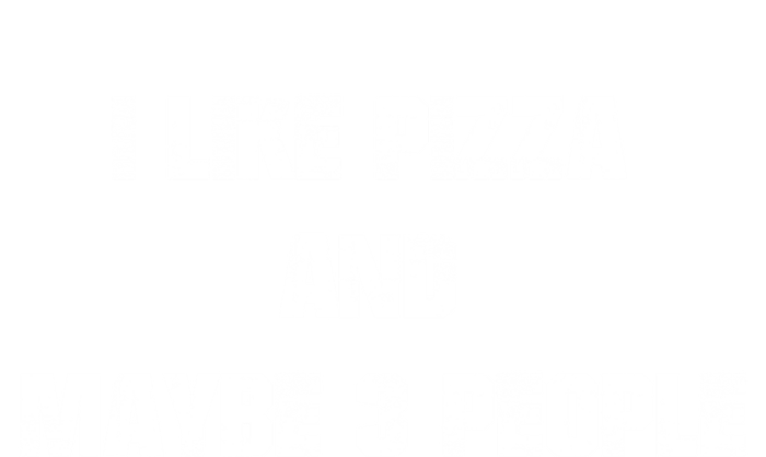 I Like Pizza And Maybe 3 People Funny Pizza Lover Tee Gift Women's Tri-Blend 3/4-Sleeve Raglan Shirt