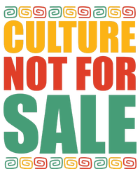 Culture Not For Sale Black History Month Quote Kids Long Sleeve Shirt