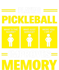 Playing Pickleball Improves Memory Dink Paddleball Lover Women's Fleece Hoodie