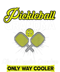 Pickleball Grandma Funny Wo Player Pickle Ball Women's Crop Top Tee