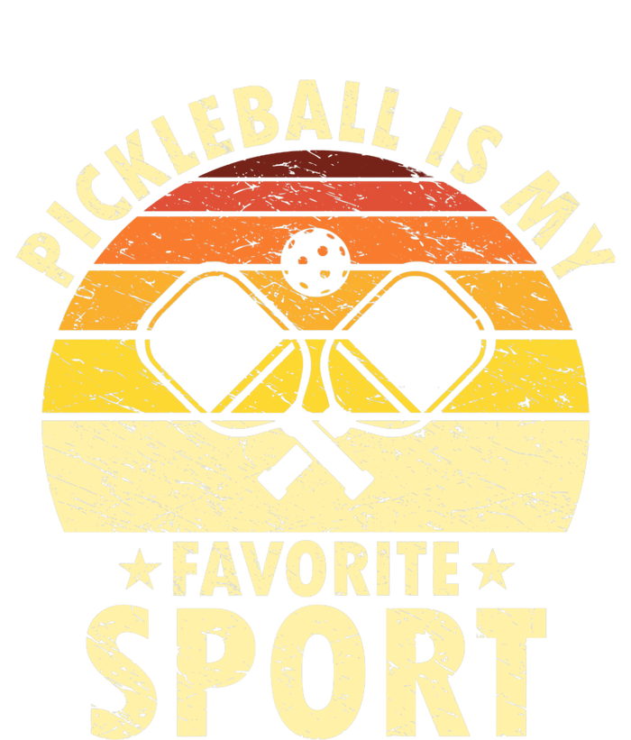 Pickleball Is My Favorite Sport Funny Pickleball Player Premium 7-Panel Snapback Hat