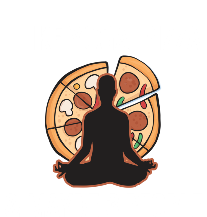 I Like Yoga Pizza And Maybe 3 People Funny Introvert Gift Meaningful Gift Bumper Sticker