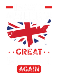 Make America Great Britain Again Funny Usa Map British Flag Gift Kids T-Shirt