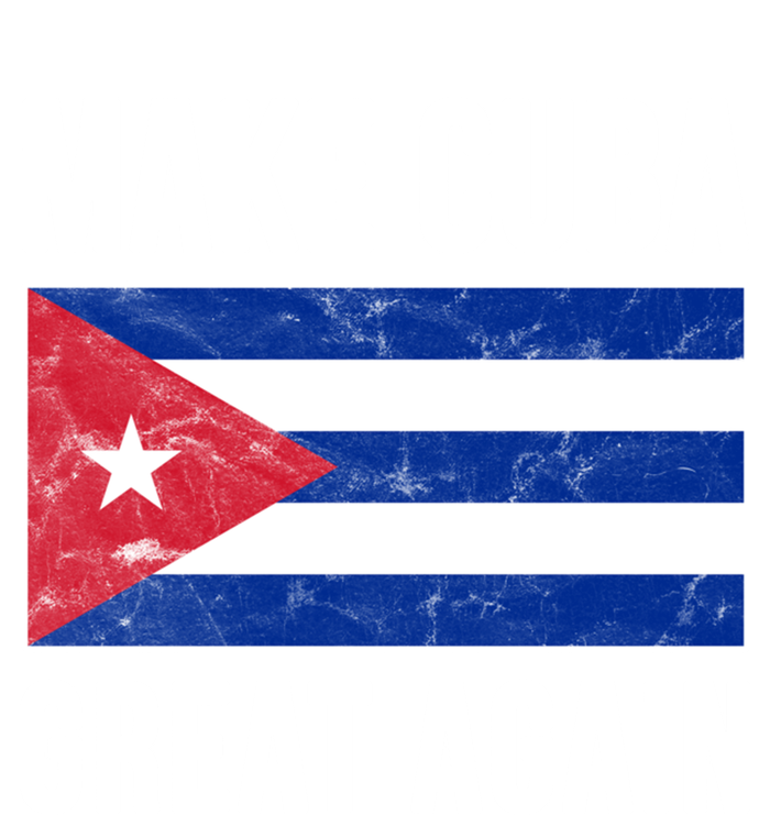 Make Cuba Great Again Cuban Flag Funny Donald Trump Parody Gift Women's T-Shirt