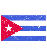 Make Cuba Great Again Cuban Flag Gift Women's Tri-Blend 3/4-Sleeve Raglan Shirt